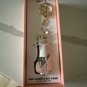 Golf key chain